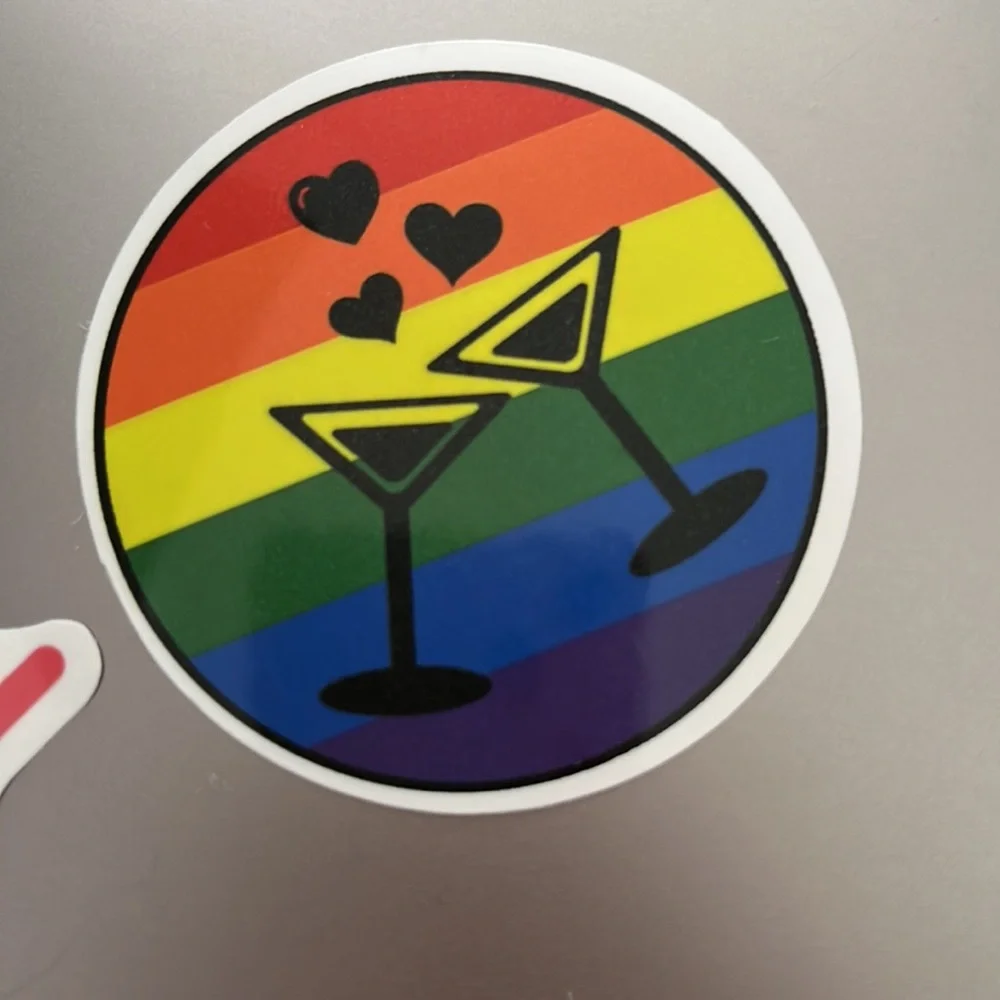 Set of 9 LGBTQIA+ Pride Stickers